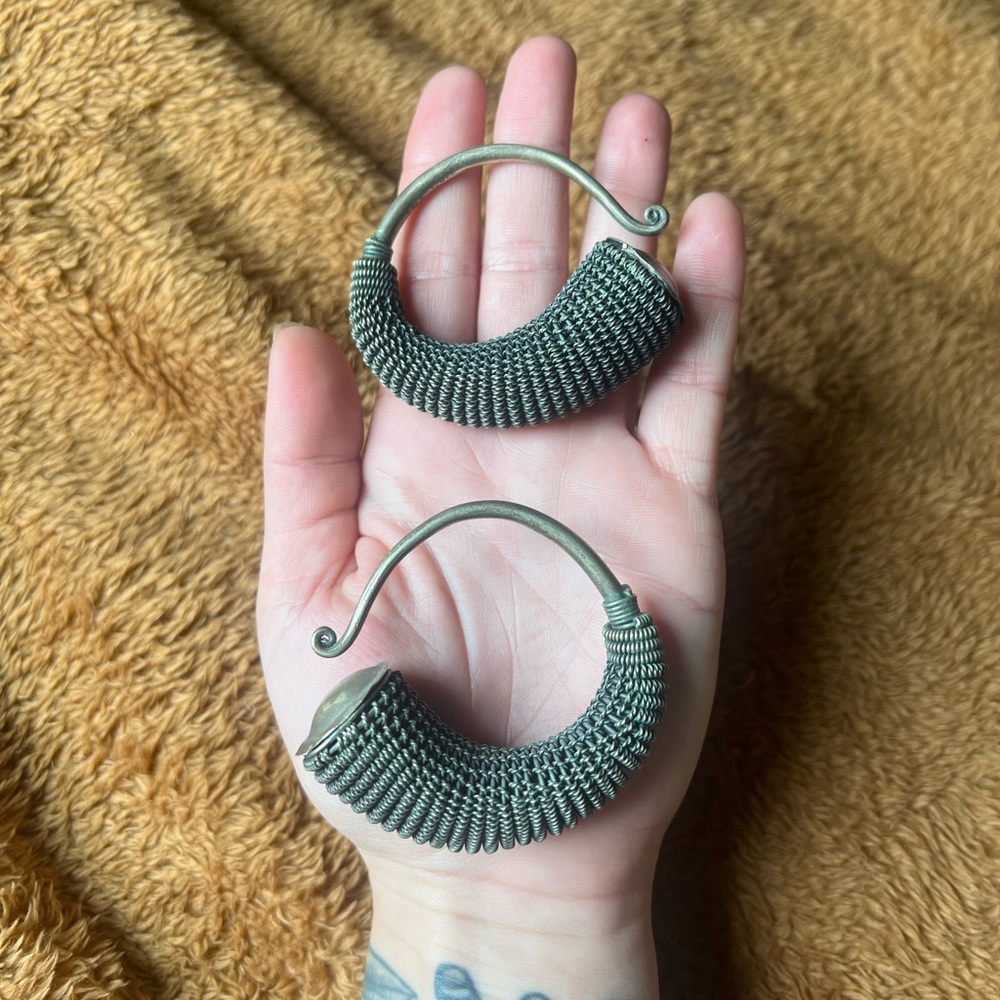 Miao Silver Ear Weights